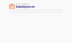 Bajadepeso.es thumbnail