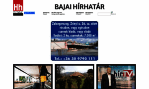 Bajai-hirhatar.hu thumbnail