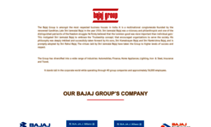 Bajajgroup.net.in thumbnail