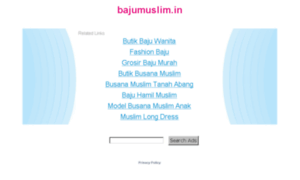 Bajumuslim.in thumbnail