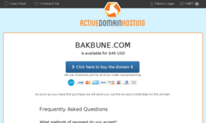 Bakbune.com thumbnail