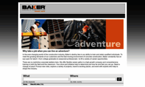 Bakerconcrete.dejobs.org thumbnail