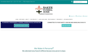 Bakerfuneralhomeonline.com thumbnail