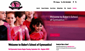 Bakersgymnastics.com thumbnail