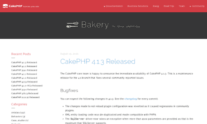 Bakery.cakephp.org thumbnail