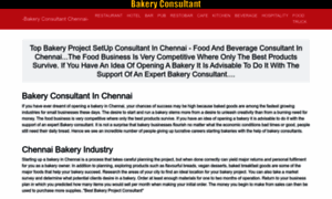 Bakeryconsultantchennai.com thumbnail