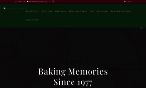 Bakingmemories.com thumbnail