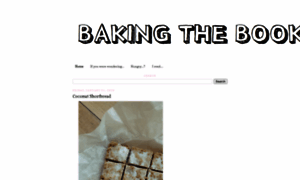 Bakingthebook.com thumbnail