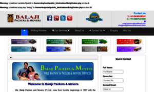 Balajipackersandmovers.co.in thumbnail