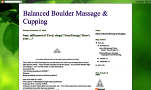 Balancedbouldermassage.com thumbnail
