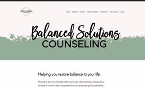 Balancedsolutionscounseling.com thumbnail