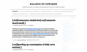 Balanceofcowards.net thumbnail