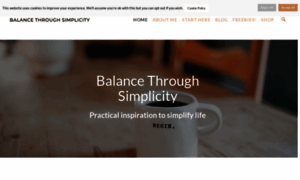 Balancethroughsimplicity.com thumbnail