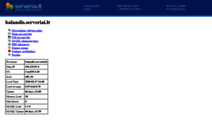 Balandis.serveriai.lt thumbnail
