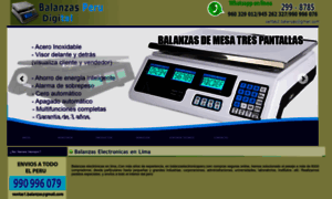 Balanzaelectronicaperu.com thumbnail