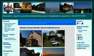 Balaton-vizpart.hu thumbnail