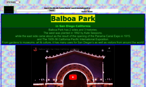 Balboapark.us thumbnail