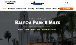 Balboapark8miler.com thumbnail