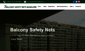 Balconysafetynetsbangalore.co.in thumbnail