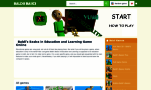 Baldis-basics.com thumbnail