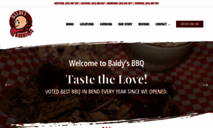 Baldysbbq.com thumbnail