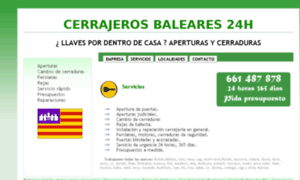 Baleares.cerrajerosurgentes-24horas-llavespordentro.com thumbnail