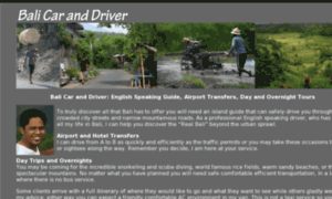 Bali-car-driver.com thumbnail