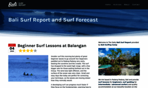 Bali-surf-report.com thumbnail