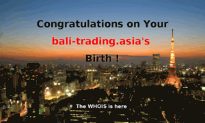 Bali-trading.asia thumbnail
