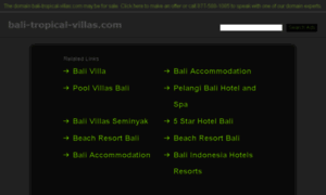 Bali-tropical-villas.com thumbnail