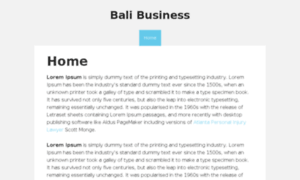 Balibusinesspages.com thumbnail