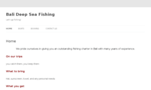 Balideepseafishing.com thumbnail