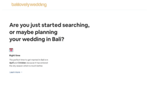 Balilovelywedding.com thumbnail