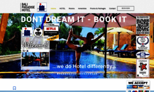 Baliparadisehotel.com thumbnail