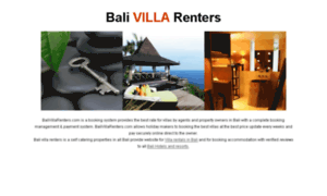 Balivillarenters.com thumbnail