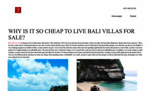 Balivillasforsale.pro thumbnail