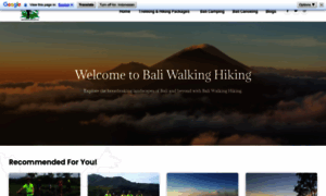 Baliwalkinghiking.com thumbnail