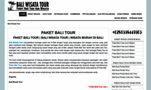 Baliwisatatour.com thumbnail