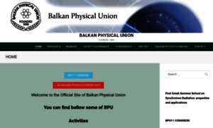 Balkanphysicalunion.info thumbnail