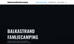 Balkastrand-familiecamping.dk thumbnail