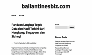 Ballantinesbiz.com thumbnail