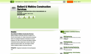 Ballard-watkins-construction-services.hub.biz thumbnail