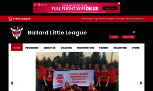 Ballardlittleleague.com thumbnail