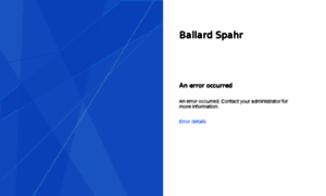 Ballardspahr.service-now.com thumbnail