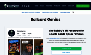 Ballcardgenius.com thumbnail