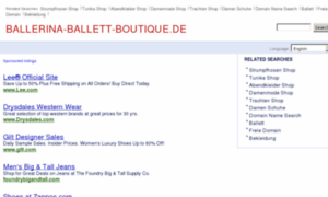 Ballerina-ballett-boutique.de thumbnail
