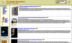 Balletbookstore.com thumbnail