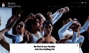 Ballethispanico.org thumbnail