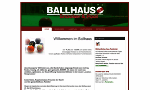 Ballhaus-billard.de thumbnail