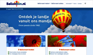 Ballonbon-ballonvaart.nl thumbnail